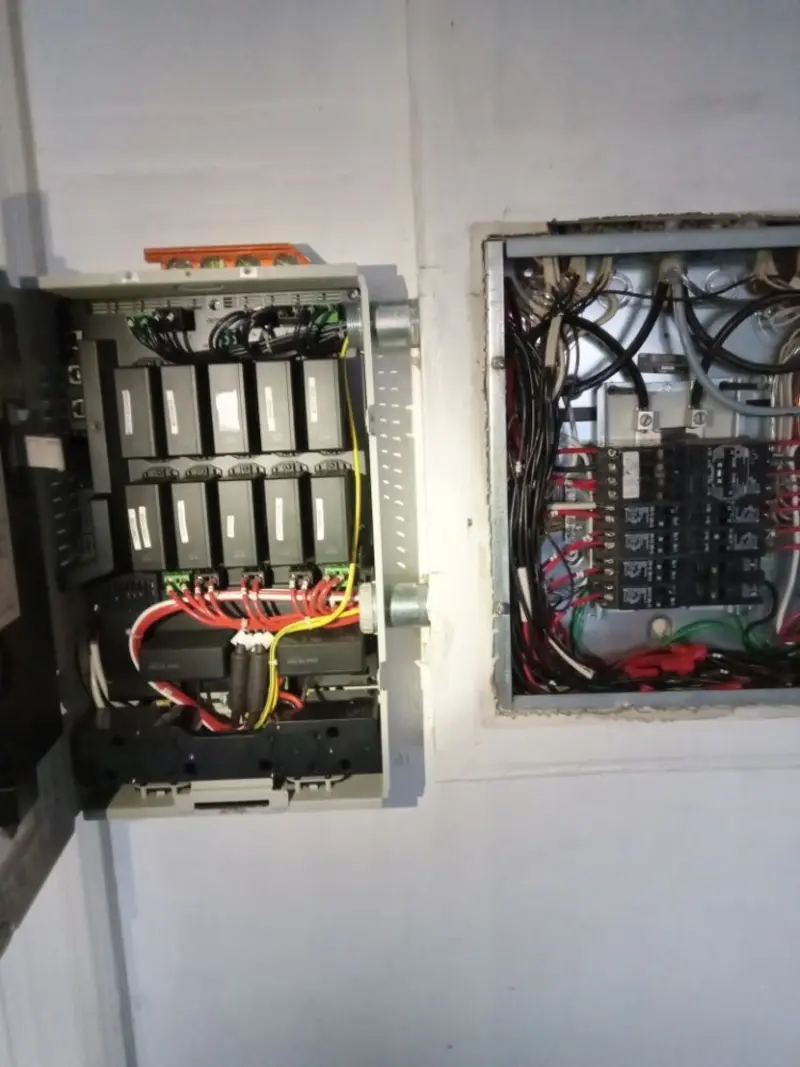 Electrical panel upgrade completed for Indoor Lighting Installation in Kittery